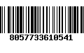 Código de Barras 8057733610541