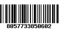 Código de Barras 8057733850602