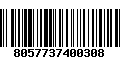 Código de Barras 8057737400308