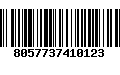 Código de Barras 8057737410123