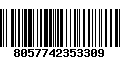 Código de Barras 8057742353309