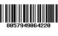 Código de Barras 8057949064220