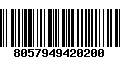 Código de Barras 8057949420200