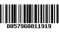 Código de Barras 8057960811919