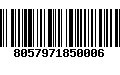 Código de Barras 8057971850006