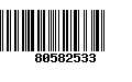 Código de Barras 80582533