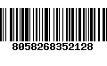 Código de Barras 8058268352128