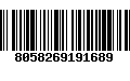 Código de Barras 8058269191689