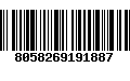 Código de Barras 8058269191887