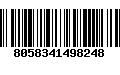 Código de Barras 8058341498248