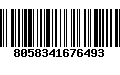 Código de Barras 8058341676493