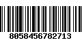 Código de Barras 8058456782713
