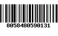 Código de Barras 8058480590131