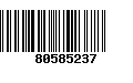 Código de Barras 80585237