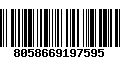 Código de Barras 8058669197595