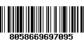 Código de Barras 8058669697095