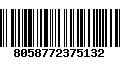 Código de Barras 8058772375132