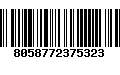 Código de Barras 8058772375323