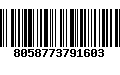 Código de Barras 8058773791603