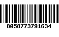 Código de Barras 8058773791634