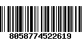 Código de Barras 8058774522619