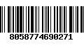 Código de Barras 8058774690271