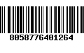 Código de Barras 8058776401264