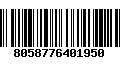 Código de Barras 8058776401950