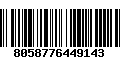 Código de Barras 8058776449143