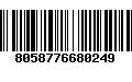 Código de Barras 8058776680249