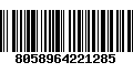 Código de Barras 8058964221285