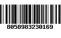 Código de Barras 8058983230169