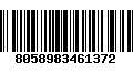Código de Barras 8058983461372