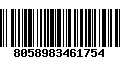 Código de Barras 8058983461754