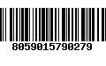 Código de Barras 8059015790279