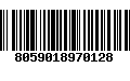 Código de Barras 8059018970128