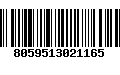 Código de Barras 8059513021165