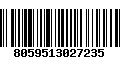 Código de Barras 8059513027235