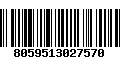 Código de Barras 8059513027570