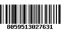 Código de Barras 8059513027631