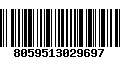 Código de Barras 8059513029697