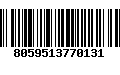 Código de Barras 8059513770131