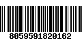 Código de Barras 8059591820162