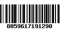 Código de Barras 8059617191290