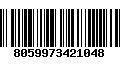 Código de Barras 8059973421048