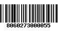 Código de Barras 8060273000055