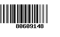 Código de Barras 80609148