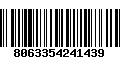 Código de Barras 8063354241439
