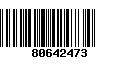 Código de Barras 80642473