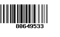 Código de Barras 80649533